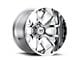 Hostile Rage Armor Plated 6-Lug Wheel; 20x9; 0mm Offset (22-24 Tundra)