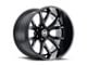 Hostile Rage Asphalt 6-Lug Wheel; 20x9; 0mm Offset (22-24 Tundra)