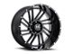 Hostile Stryker Asphalt 6-Lug Wheel; 20x9; 12mm Offset (22-24 Tundra)