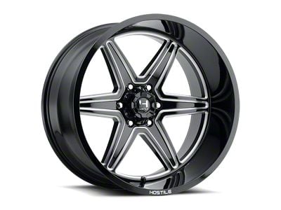 Hostile Venom Blade Cut 6-Lug Wheel; 20x9; 0mm Offset (22-24 Tundra)