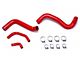 HPS Silicone Radiator Coolant Hose Kit; Red (03-09 4.7L 4Runner)