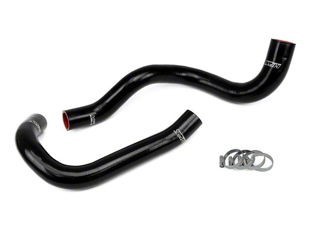 HPS Silicone Radiator Coolant Hose Kit; Black (99-04 4.0L Jeep Grand Cherokee WJ)