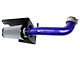 HPS Shortram Cold Air Intake; Blue (12-18 3.6L Jeep Wrangler JK)