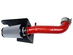 HPS Shortram Cold Air Intake; Red (12-18 3.6L Jeep Wrangler JK)