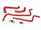 HPS Silicone Radiator and Heater Coolant Hose Kit; Red (00-01 4.0L Jeep Wrangler TJ)