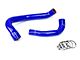 HPS Silicone Radiator Coolant Hose Kit; Blue (00-06 4.0L Jeep Wrangler TJ)