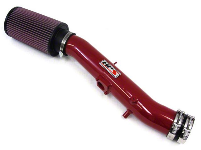 HPS Shortram Cold Air Intake; Red (05-11 4.0L Tacoma)