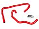 HPS Silicone Heater Coolant Hose Kit; Red (05-15 4.0L Tacoma)