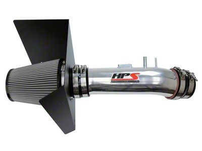 HPS Shortram Cold Air Intake; Polished (12-19 5.7L Tundra)