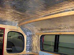 Hushmat Sound Deadening and Insulation Kit; Roof (84-01 Jeep Cherokee XJ 4-Door)