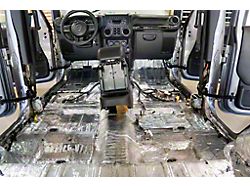 Hushmat Sound Deadening and Insulation Kit; Floor Pan (76-86 Jeep CJ7)