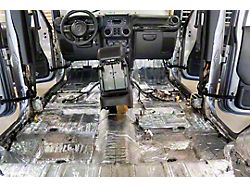 Hushmat Sound Deadening and Insulation Kit; Floor Pan (87-95 Jeep Wrangler YJ)