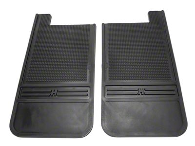 Husky Liners MudDog Mud Flaps; Rear (Universal; Some Adaptation May Be Required)