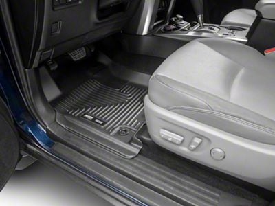 Husky Liners WeatherBeater Front and Second Seat Floor Liners; Black (13-24 4Runner)