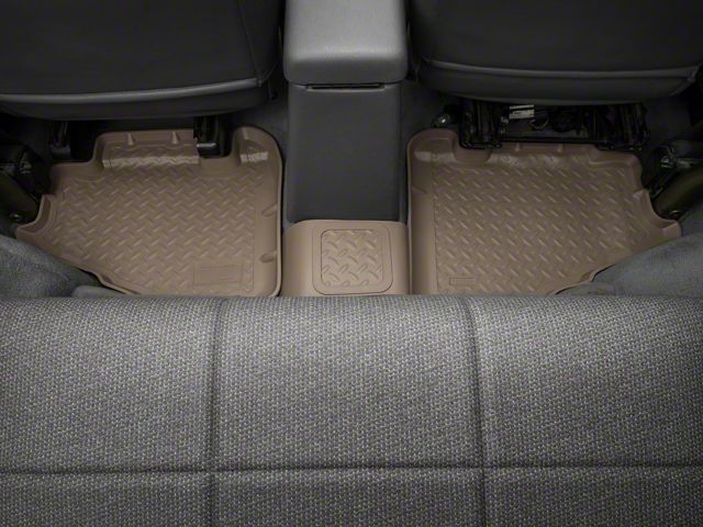 Husky Liners Classic Rear Floor Liner; Tan (97-06 Jeep Wrangler TJ)