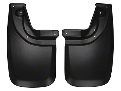 Husky Liners Mud Guards; Rear (05-15 Tacoma w/ OE Fender Flares)