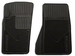 Husky Liners Heavy Duty Front Floor Mats; Black (84-01 Jeep Cherokee XJ)