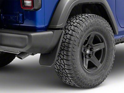 Husky Liners Mud Guards; Rear (18-25 Jeep Wrangler JL, Excluding Rubicon)