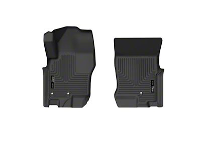 Husky Liners X-Act Contour Front Floor Liners; Black (08-21 Frontier King Cab, Crew Cab)