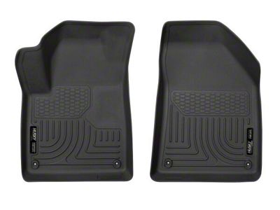 Husky Liners X-Act Contour Front Floor Liners; Black (15-23 Jeep Cherokee KL)