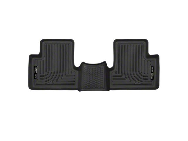 Husky Liners X-Act Contour Second Seat Floor Liner; Black (15-23 Jeep Cherokee KL)