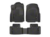 Husky Liners WeatherBeater Front and Second Seat Floor Liners; Black (16-21 Jeep Grand Cherokee WK2)