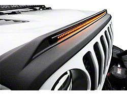 Husky Liners Aeroskin Lightshield Pro; Black (07-18 Jeep Wrangler JK)