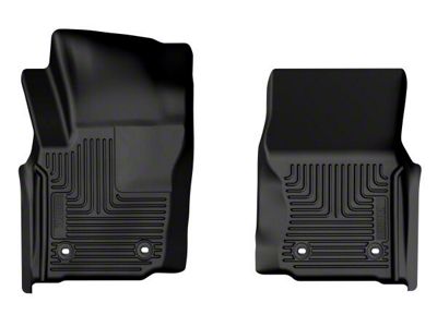 Husky Liners WeatherBeater Front Floor Liners; Black (24-25 Tacoma w/ Manual Transmission)