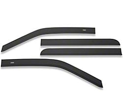 Husky Liners Low Profile Ventvisor Window Deflectors; Front and Rear; Matte Black (17-24 Titan Crew Cab)