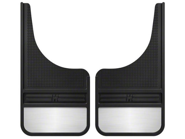 Husky Liners MudDog Mud Flaps with Stainless Steel Weight; Front (Universal; Some Adaptation May Be Required)