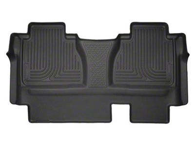 Husky Liners WeatherBeater Second Seat Floor Liner; Full Coverage; Black (14-21 Tundra Double Cab)