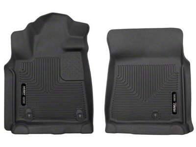 Husky Liners X-Act Contour Front Floor Liners; Black (07-11 Tundra)