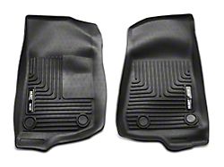 X-Act Contour Front Floor Liners; Black (07-18 Jeep Wrangler JK)