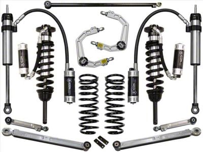 ICON Vehicle Dynamics 0 to 3.50-Inch Suspension Lift System with Billet Upper Control Arms; Stage 7 (10-24 4Runner)
