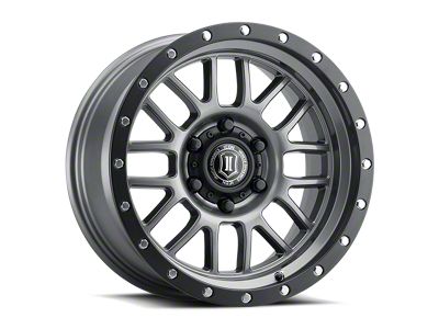 ICON Alloys Alpha Titanium 6-Lug Wheel; 17x8.5; 0mm Offset (03-09 4Runner)