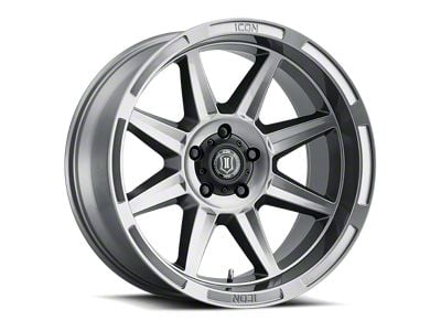 ICON Alloys Bandit Gunmetal 6-Lug Wheel; 20x10; -24mm Offset (03-09 4Runner)