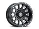 ICON Alloys Compression Satin Black 6-Lug Wheel; 17x8.5; 0mm Offset (03-09 4Runner)