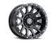 ICON Alloys Compression Satin Black 6-Lug Wheel; 17x8.5; 25mm Offset (03-09 4Runner)