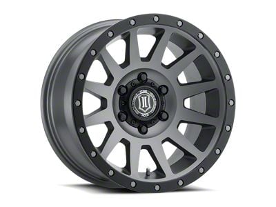 ICON Alloys Compression Titanium 6-Lug Wheel; 18x9; 25mm Offset (03-09 4Runner)