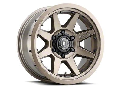 ICON Alloys Rebound Bronze 6-Lug Wheel; 17x8.5; 25mm Offset (03-09 4Runner)