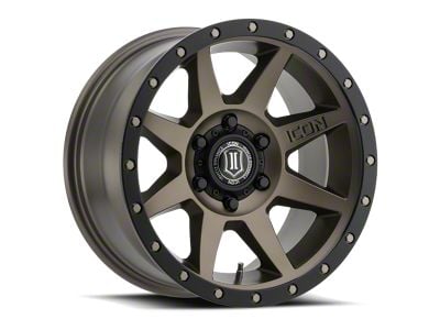 ICON Alloys Rebound Bronze 6-Lug Wheel; 18x9; 0mm Offset (03-09 4Runner)