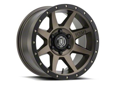 ICON Alloys Rebound Bronze 6-Lug Wheel; 18x9; 25mm Offset (03-09 4Runner)