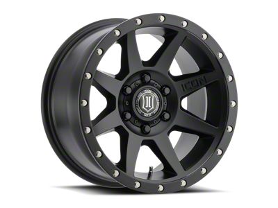 ICON Alloys Rebound Satin Black 6-Lug Wheel; 18x9; 0mm Offset (03-09 4Runner)