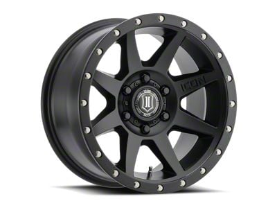 ICON Alloys Rebound Satin Black 6-Lug Wheel; 20x9; 0mm Offset (03-09 4Runner)