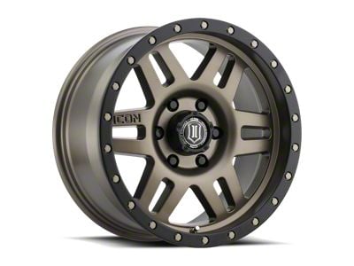 ICON Alloys Six Speed Bronze 6-Lug Wheel; 17x8.5; 0mm Offset (03-09 4Runner)