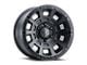 ICON Alloys Thrust Satin Black 6-Lug Wheel; 17x8.5; 0mm Offset (03-09 4Runner)