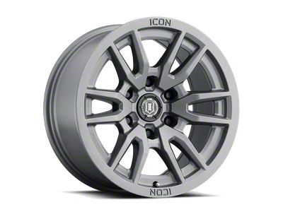 ICON Alloys Vector 6 Titanium 6-Lug Wheel; 17x8.5; 0mm Offset (03-09 4Runner)