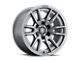 ICON Alloys Vector 6 Titanium 6-Lug Wheel; 17x8.5; 25mm Offset (03-09 4Runner)