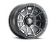 ICON Alloys Victory Smoked Satin Black 6-Lug Wheel; 17x8.5; 0mm Offset (03-09 4Runner)