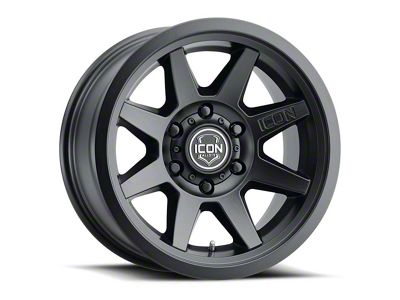 ICON Alloys Rebound Double Black 6-Lug Wheel; 18x9; 0mm Offset (04-15 Titan)